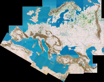 Full layout of Europa maps